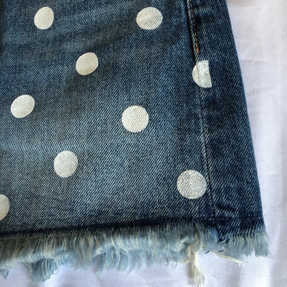 Current Elliott Polka Dot Shorts